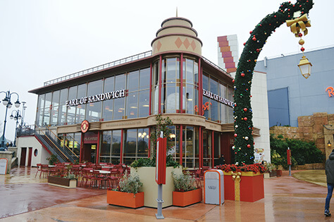 Earl Of Sandwich Disneyland Paris