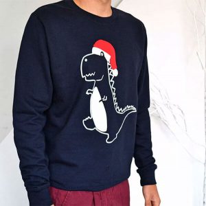 Dinosaur Christmas Jumper