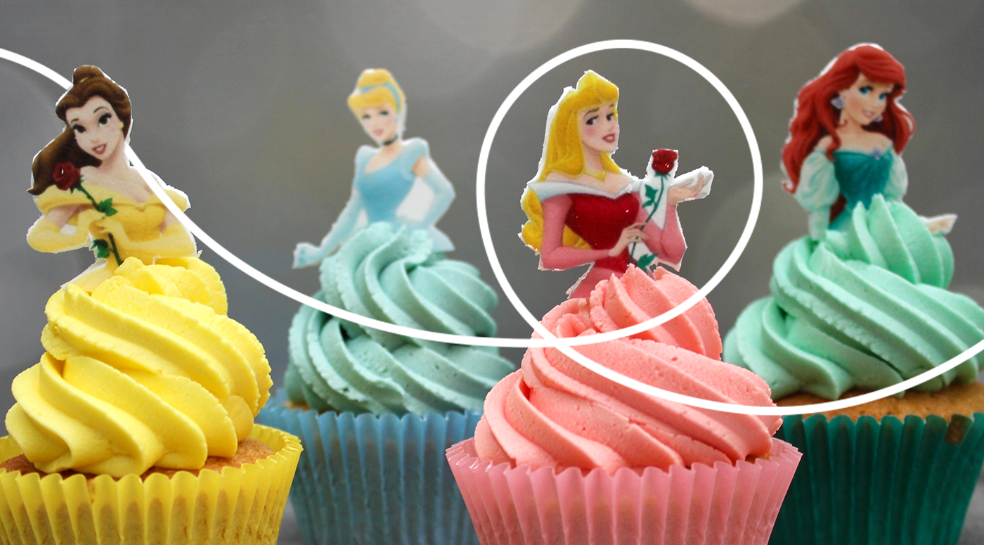 Disney Princess Cupcakes - Gemma's Bigger Bolder Baking