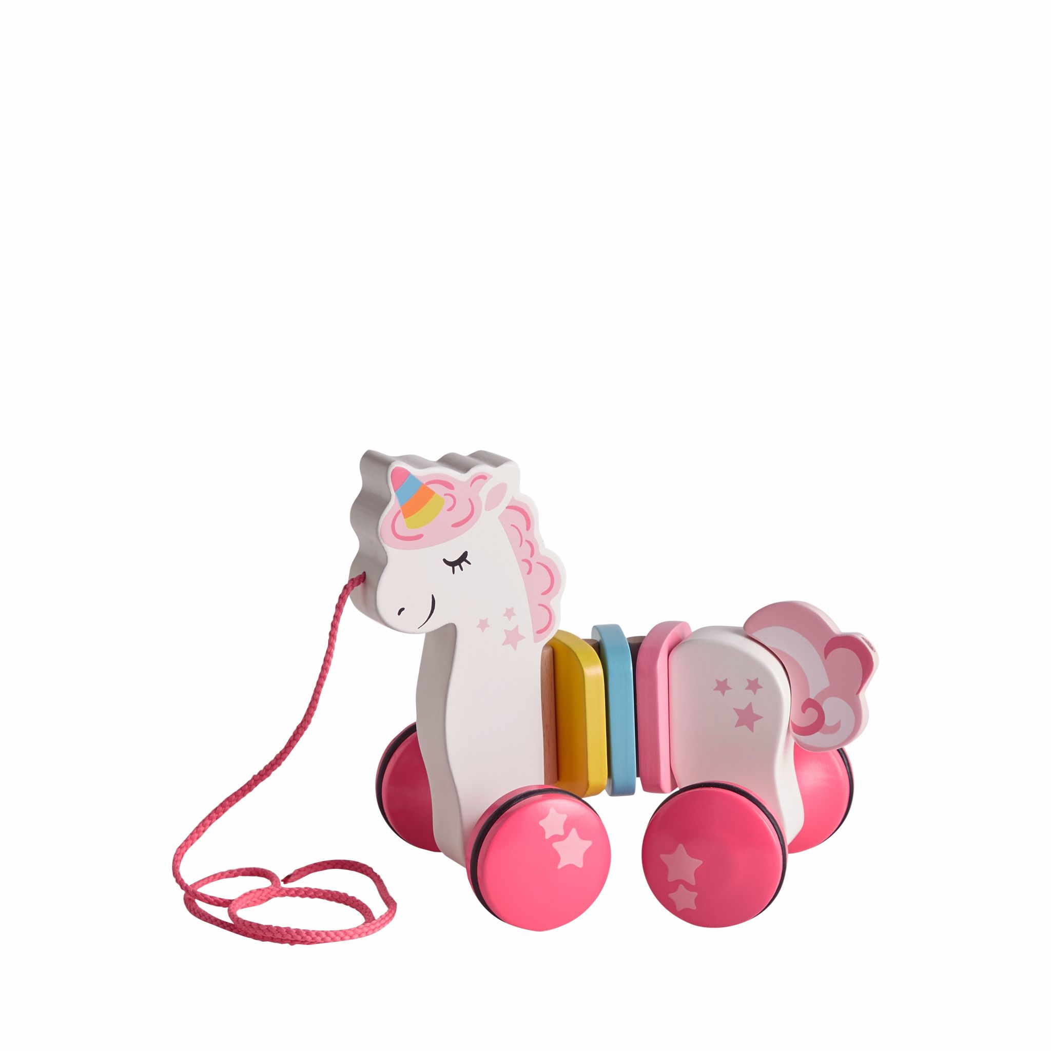 pull along unicorn toy